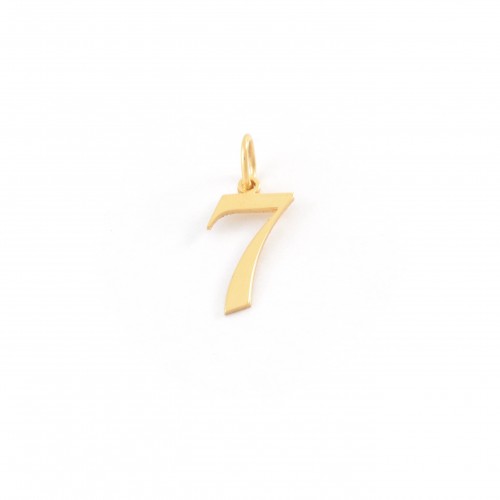 number 7 pendant