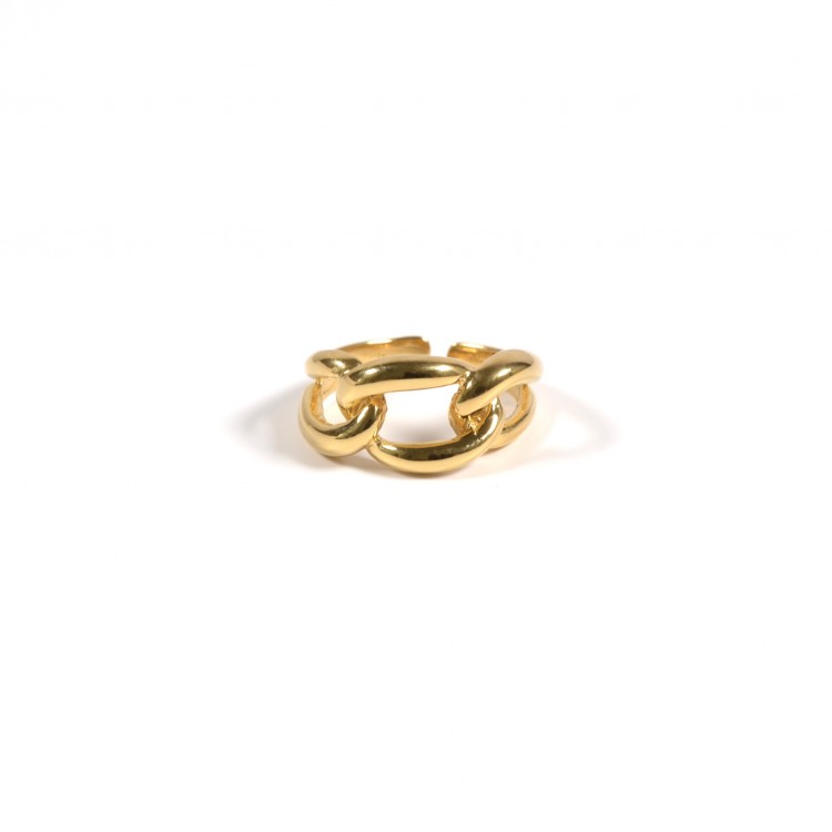 gold chain ring