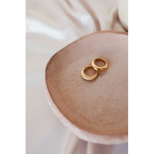 Handmade gold ring