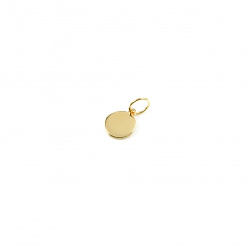 gold plated pendant ideas gift unisex