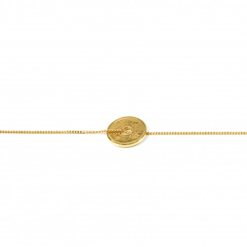 gold plated pendant women