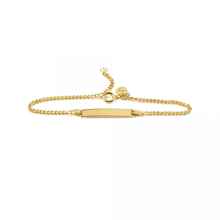 19k gold bracelet to engrave