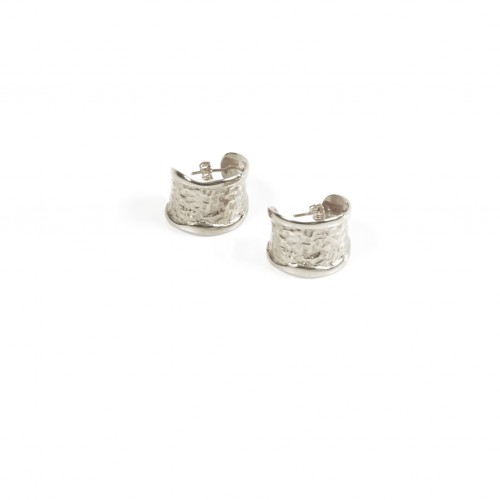Handmade earrings in silver