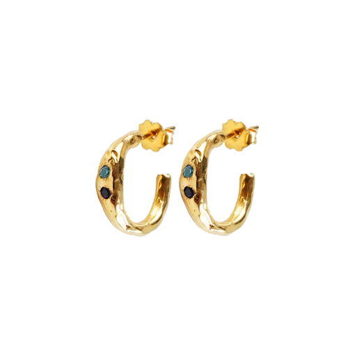 Gold ear rings