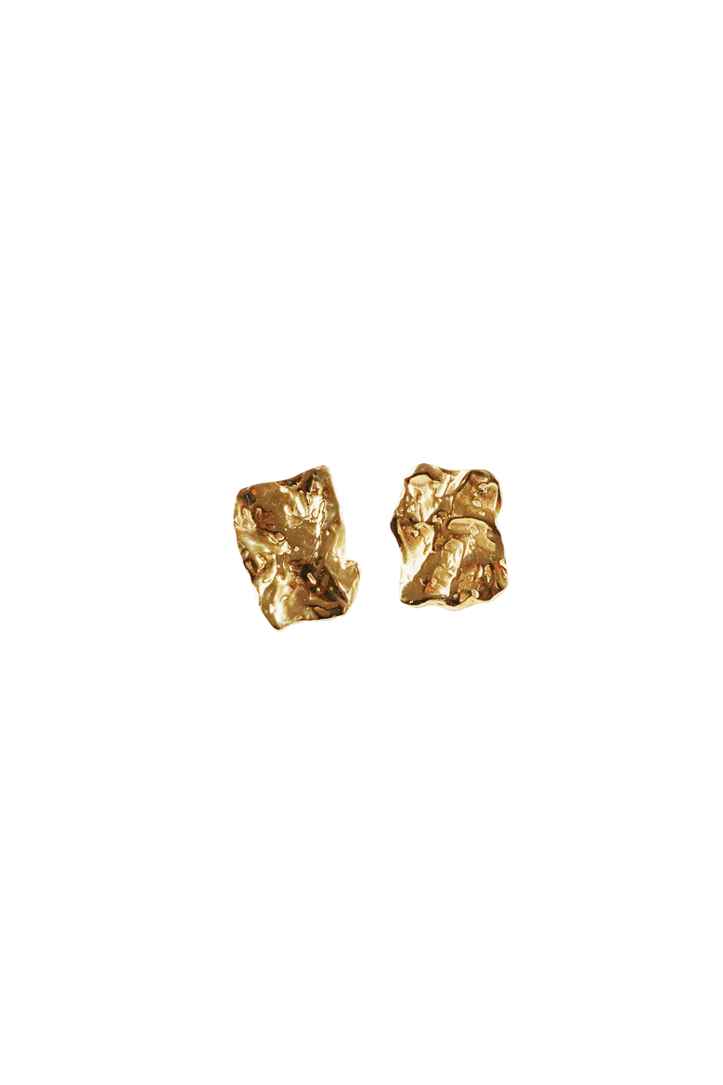 Gold earrings